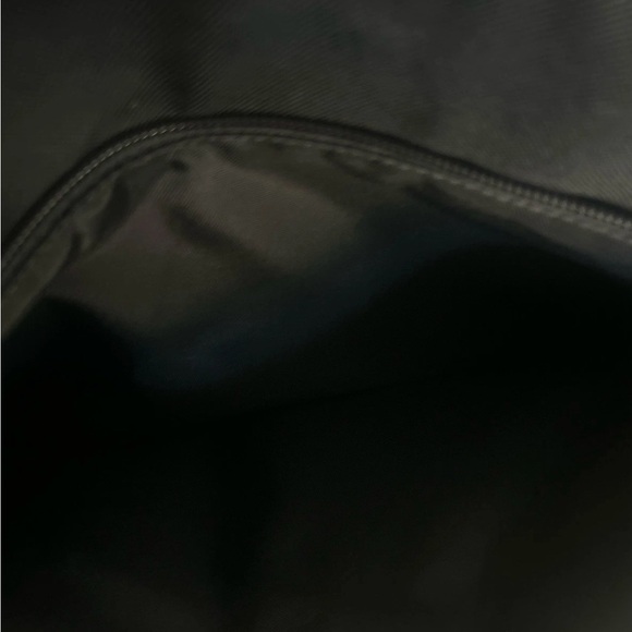 Coach Messenger Bag Black Nylon Leather Trim Crossbody Laptop Bag F70422 New - Picture 7 of 11